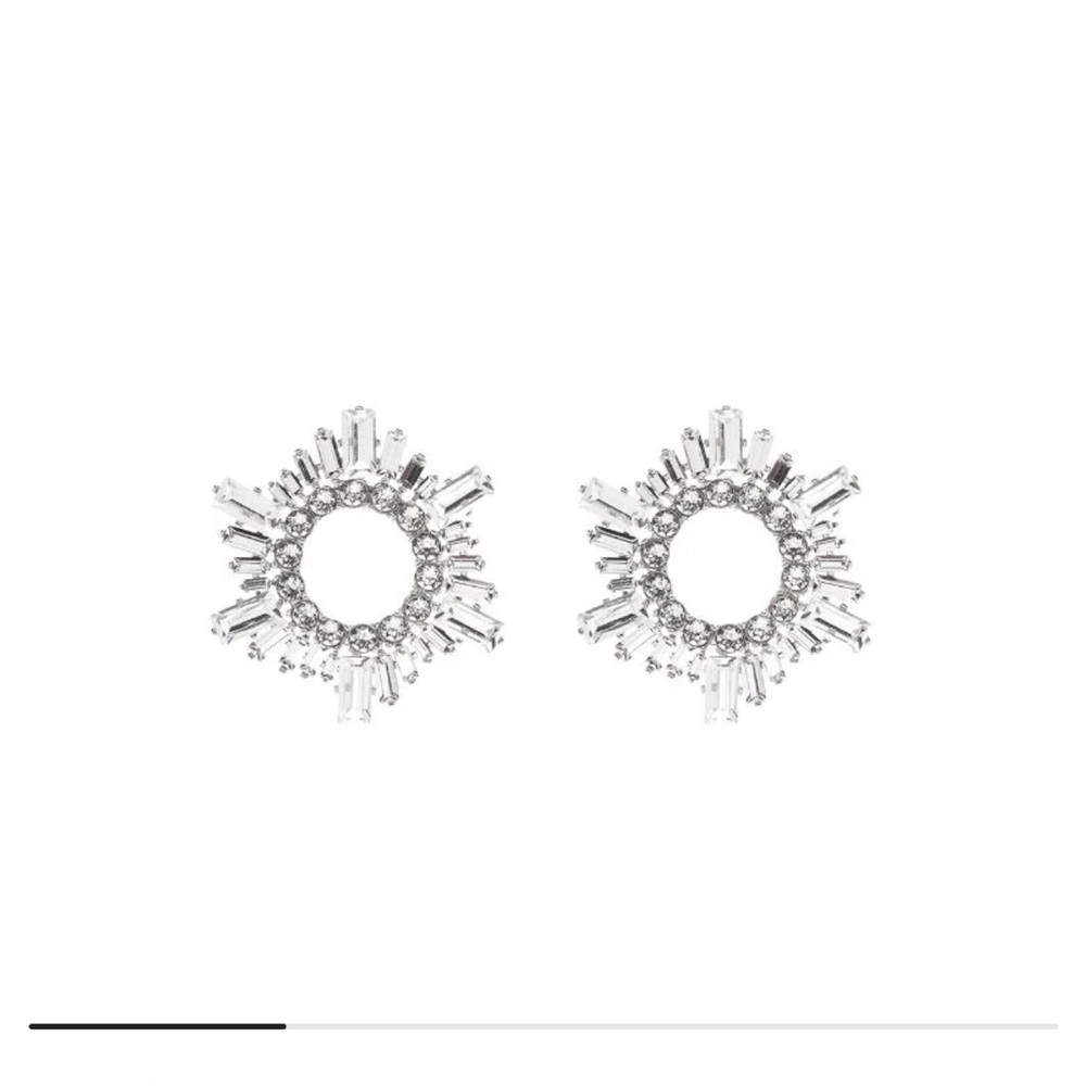 Amina Muaddi begum crystal earrings